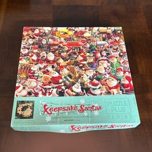 Hallmark Keepsake Ornament Collection Puzzle Santas Santa Claus by Springbok